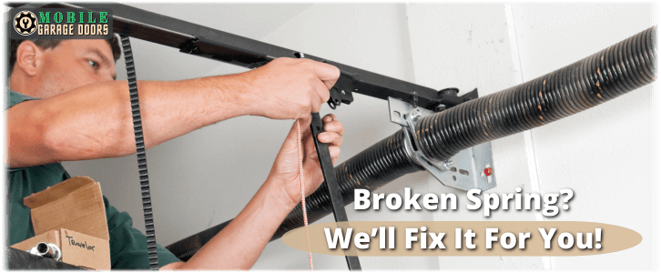 Broken Garage Door Spring Mobile AL